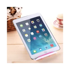 PORTA TELEFONO TABLET STAND DA SCRIVANIA ANTISCIVOLO ROTAZIONE DI 150° Q-T95