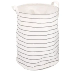 PORTABIANCHERIA SACCO CESTO LAVANDERIA TESSUTO 33X43H CM CON MANICI FANTASIE