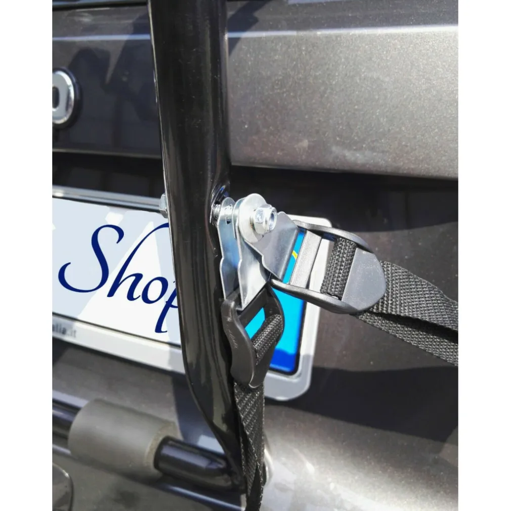 PORTABICI UNIVERSALE POSTERIORE DA AUTO PER TRASPORTO DI 3 BICI O MOUNTAIN BIKE