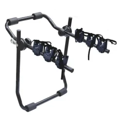 PORTABICI UNIVERSALE POSTERIORE DA AUTO PER TRASPORTO DI 3 BICI O MOUNTAIN BIKE