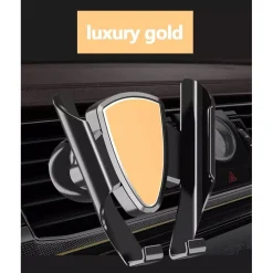 PORTACELLULARE AUTO SISTEMA BLOCCAGGIO VENTILAZIONE STAFFA ROTAZIONE 360° Q-ZG51