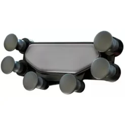 PORTACELLULARE AUTO UNIVERSALE GRIGLIA DI VENTILAZIONE 6 PUNTI FISSAGGIO Q-ZJ018