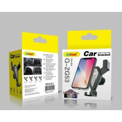 PORTACELLULARE DA AUTO SISTEMA BLOCCAGGIO PER VENTILAZIONE ROTAZIONE 360° Q-ZG53