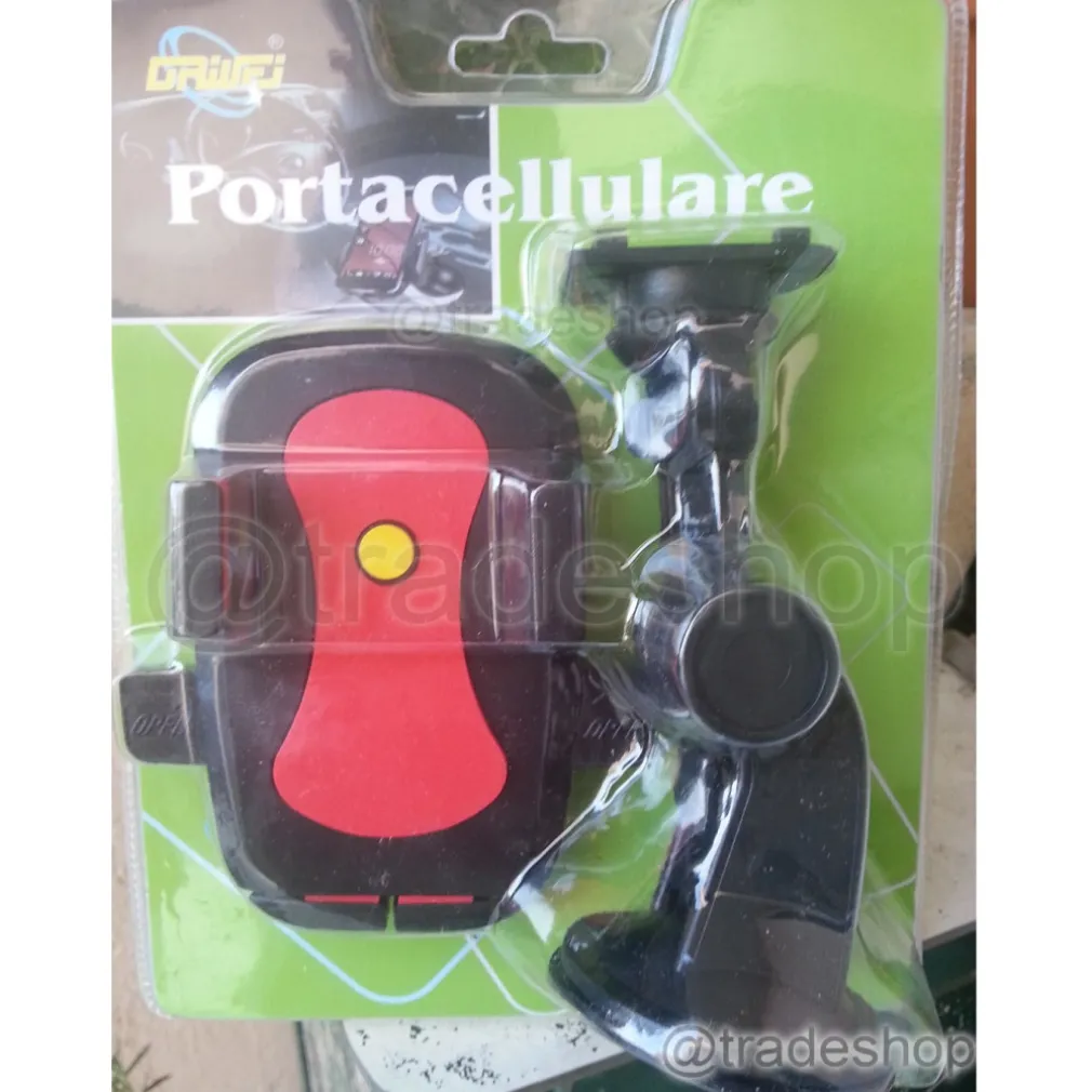 PORTACELLULARE PORTA CELLULARE PER SMARTPHONE CON SNODO E VENTOSA