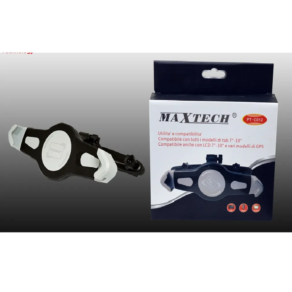 PORTACELLULARE TABLET AUTO UNIVERSALE NAVIGATORE LCD GPS 7"-10" MAXTECH PT-C012