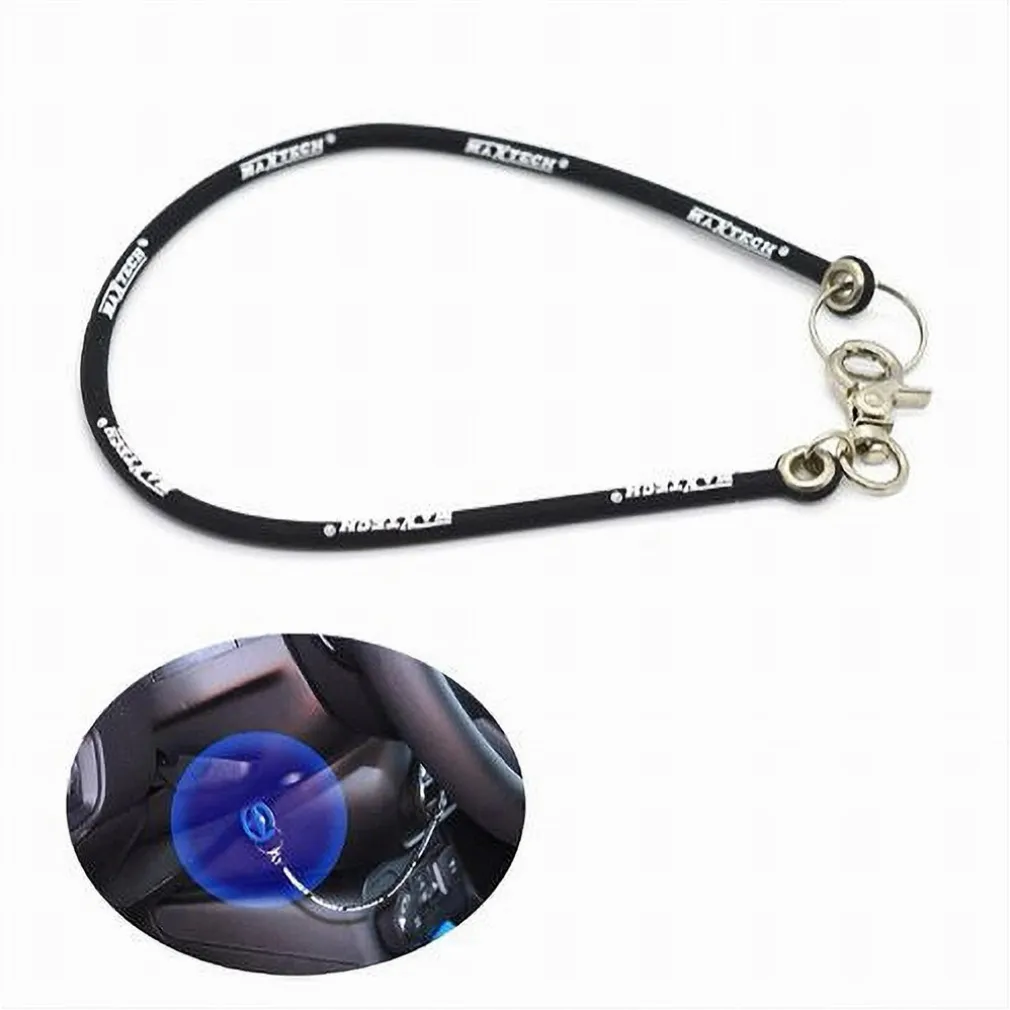 PORTACHIAVI BLOCK SHAFT AUTO CORDA SILICONE ANTIFURTO BLOCCASTERZO FI-LB001 NERO