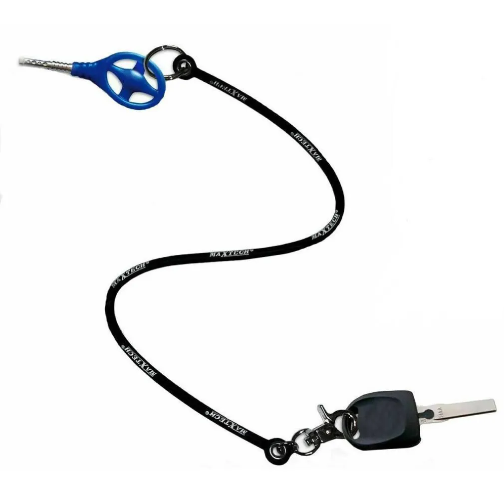 PORTACHIAVI BLOCK SHAFT AUTO CORDA SILICONE ANTIFURTO BLOCCASTERZO FI-LB001 NERO