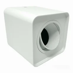 PORTAFARETTO ORIENTABILE DA SOFFITTO BIANCO PER FARETTO GU10 / GU5.3 P34-GU10-B1