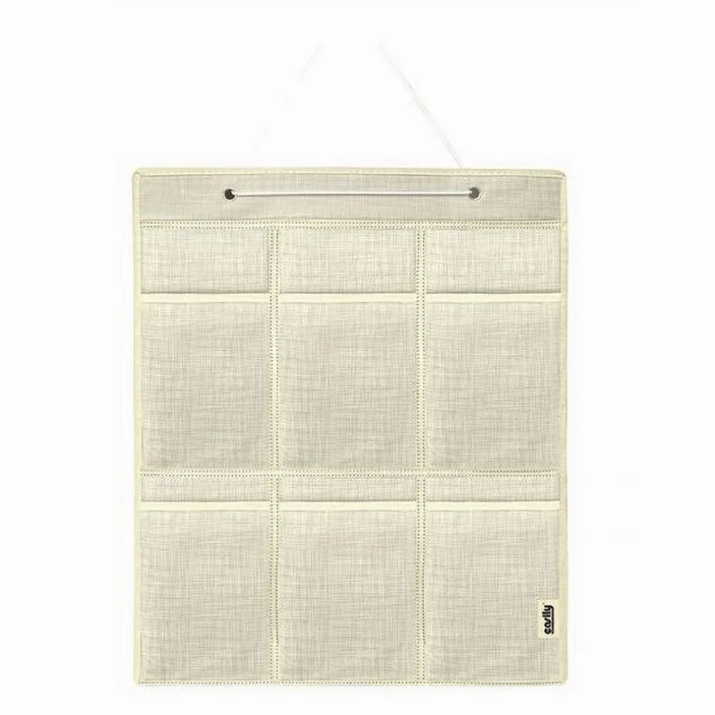 PORTAOGGETTI ORGANIZER A SOSPENSIONE 6 TASCHE TESSUTO BAGNO CAMERA 59X36CM 69714