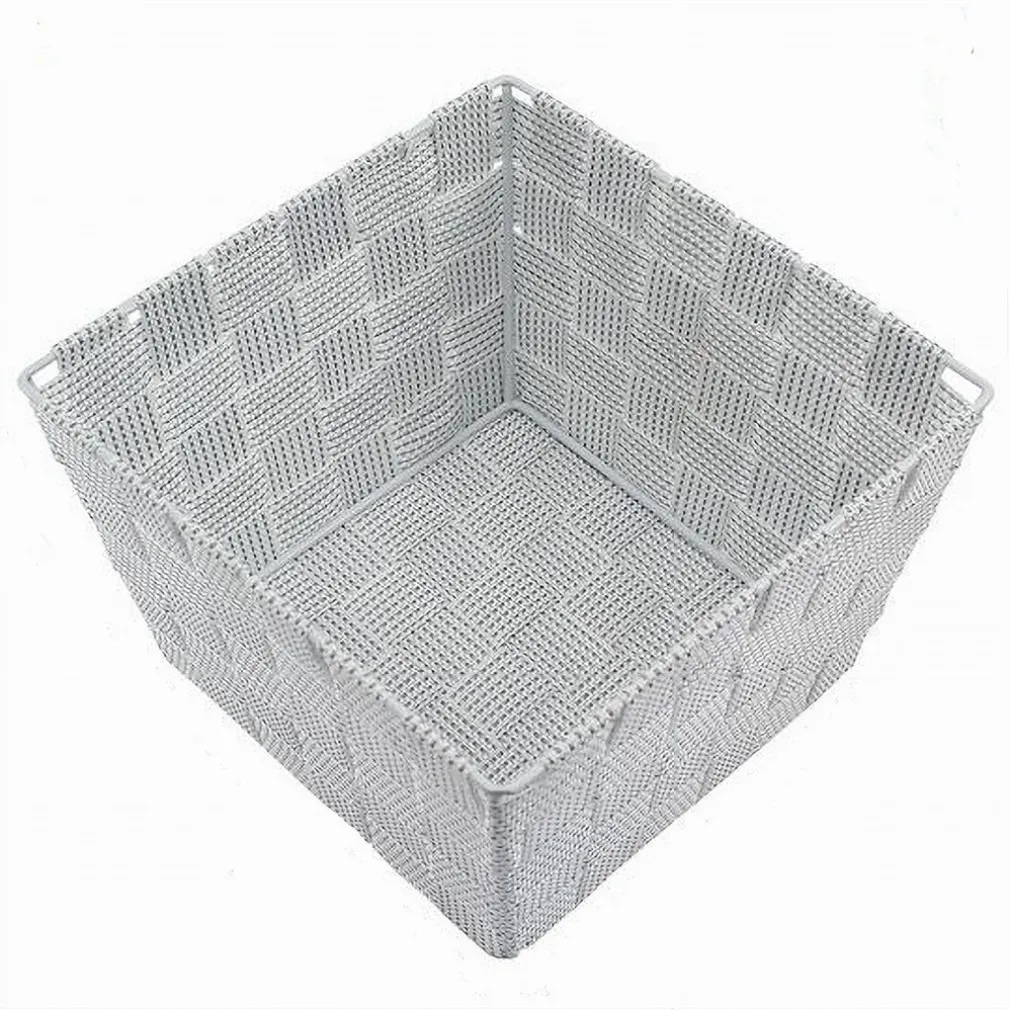 PORTAOGGETTI ORGANIZER BAGNO CAMERA CUCINA IN TESSUTO MULTIUSO 16X16X8.5CM 79000