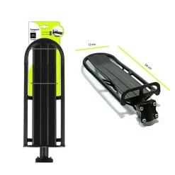 PORTAPACCHI POSTERIORE IN ALLUMINIO PER BICI BICICLETTA ATTACCO UNIVERSALE XC2550