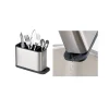 PORTAPOSATE 4 SCOMPARTI 7007 SCOLA ACQUA CONTENITORE ACCIAIO PER UTENSILI CUCINA