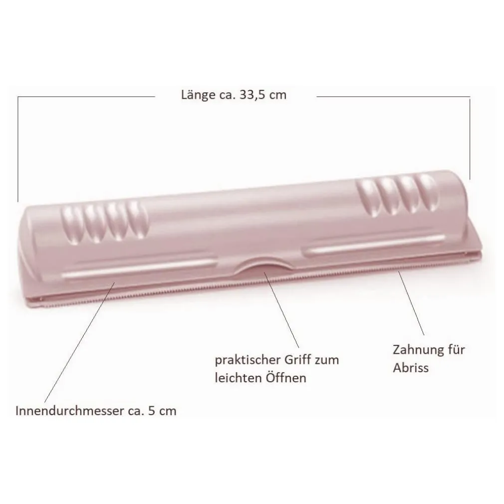 PORTAROTOLO CONTENITORE PORTA ROTOLO DA CUCINA PELLICOLA CARTA FORNO ALLUMINIO
