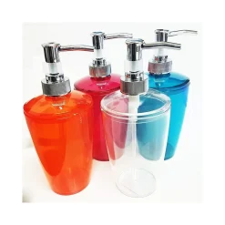 PORTASAPONE PORTA SAPONE 17CM IN PLASTICA DISPENSER BAGNO SAPONE LIQUIDO DESIGN