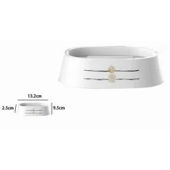 PORTASAPONE SAPONETTA CON ANANAS ACCESSORIO PER BAGNO IN PLASTICA 13.2 CM 69760