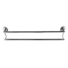 PORTASCIUGAMANI PORTA ASCIUGAMANO DOPPIO CROMATO 60CM ACCESSORIO DA BAGNO 69197