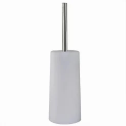 PORTASCOPINO DA TERRA BAGNO TOILETTE CON SCOPINO SPAZZOLA PER WC 2 COLORI 62305