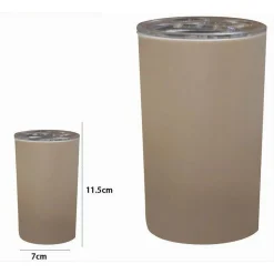 PORTASPAZZOLINI BICCHIERE DENTIFRICIO ACCESSORI ARREDO BAGNO TORTORA 3 FORI 79190