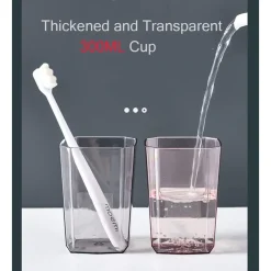 PORTASPAZZOLINO ADESIVO MULTIFUNZIONE ORGANIZER PER SPAZZOLINO DENTI CON 4 TAZZE + 4 SLOT