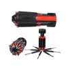 PORTATILE 8 IN 1 MULTI CACCIAVITE CON 6 LED TORCIA TOOLS LIGHT UP SET