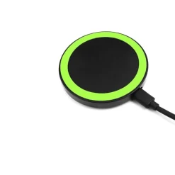 PORTATILE MINI WIRELESS QI POWER CARICA BATTERIA ESTERNA CARICATORE CARICABATTER