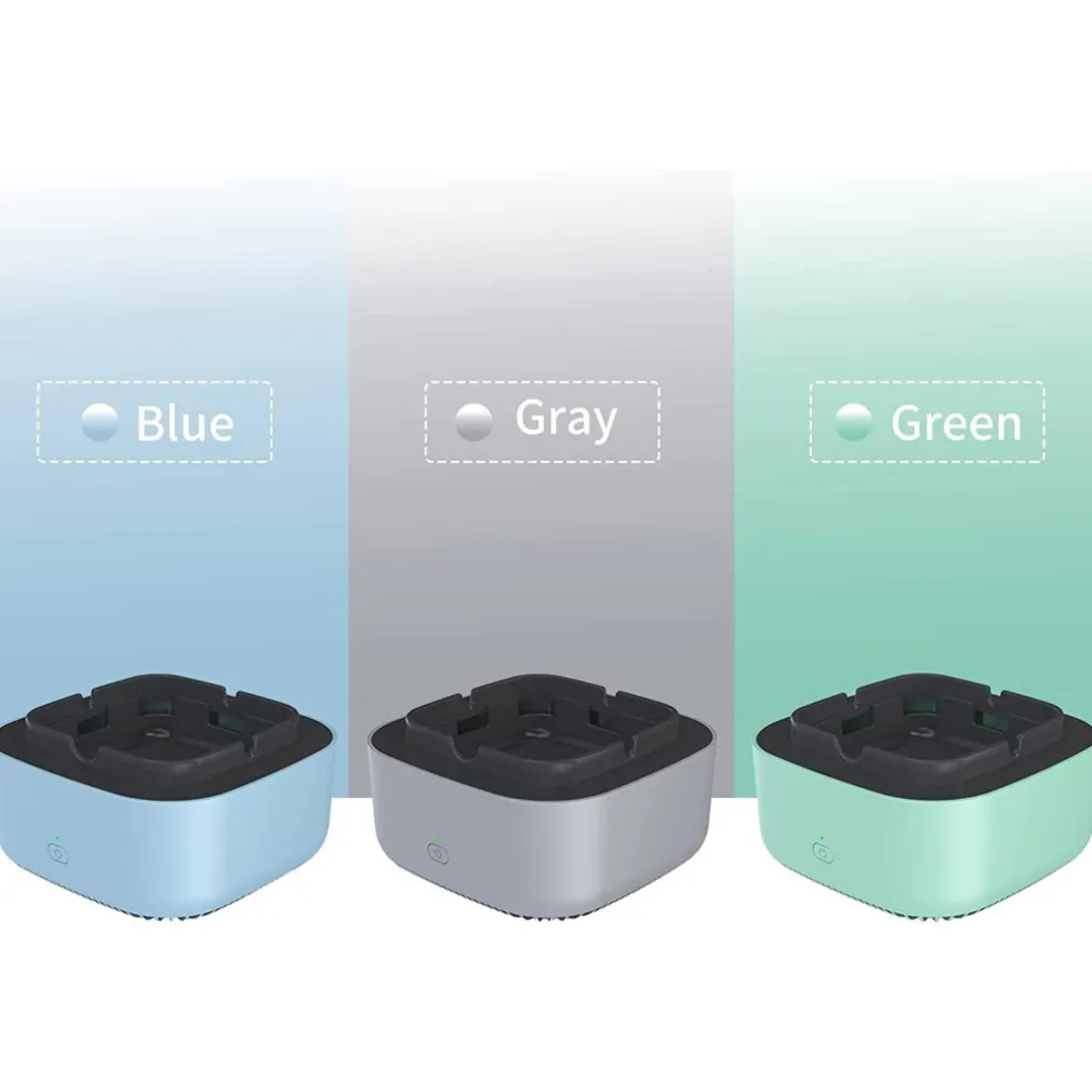 POSACENERE ASPIRA FUMO ASPIRAFUMO SIGARETTE ODORI ASPIRATORE ELETTRICO SCRIVANIA