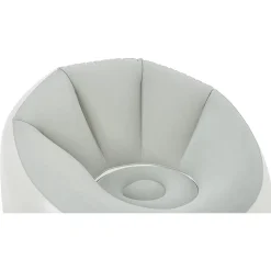 POUF GONFIABILE ROTONDO CON LUCE LED INTEGRATA 102 X 97 X 71 CM MULTICOLOR 75086