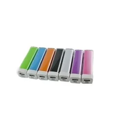 POWER BANK CARICA BATTERIA ESTERNA USB 2600mAh PER SMARTPHONE CELLULARE EMERGENZ