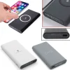 POWER BANK RICARICA WIRELESS FILO 10000mAh BATTERIA ESTERNA SMARTPHONE TABLET IP