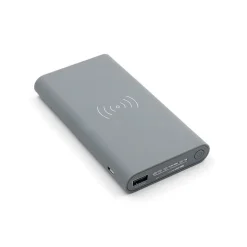 POWER BANK RICARICA WIRELESS FILO 10000mAh BATTERIA ESTERNA SMARTPHONE TABLET IP
