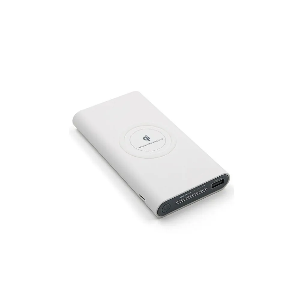 POWER BANK RICARICA WIRELESS FILO 10000mAh BATTERIA ESTERNA SMARTPHONE TABLET IP