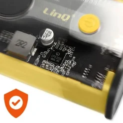 POWERBANK 16000MAH CARICA RAPIDA USB-C 20W + USB 22.5W CON DISPLAY A LED TM16000