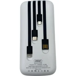 POWERBANK 15000MAH Q-CD888 PORTATILE TORCIA LUCE LED CARICA FINO A 5 DISPOSITIVI