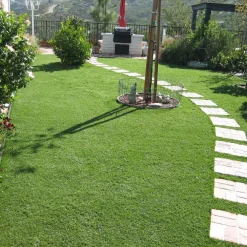 PRATO SINTETICO 30MM FINTA ERBA TAPPETO MANTO GIARDINO 4 SFUMATURE COLORE 1X20MT