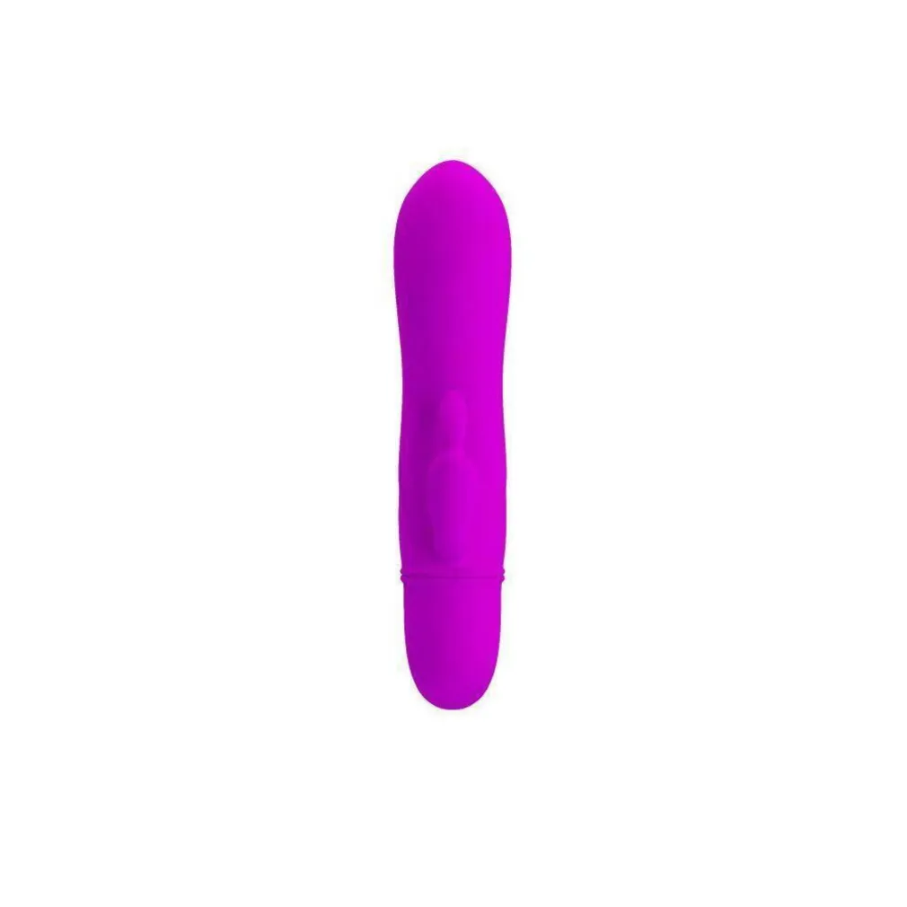 PRETTY LOVE CAESAR VIBRATORE 10 FUNZIONI VAGINA E CLITORIDE RABBIT IN SILICONE