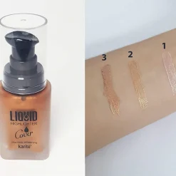 PRIMER ILLUMINANTE LIQUIDO VISO BRONZO 03 TRUCCO HIGHLIGHTER COVER MAKE UP 28ML