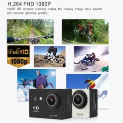 Pro Cam Sport WiFi Full HD 1080p Action Camera DV 12MP Videocamera Subacquea Y8