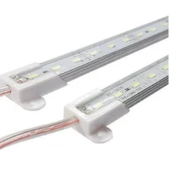 PROFILO BARRA ALLUMINIO IMPERMEABILE 1 METRO A 72 LED 5630 7020 5050 14W
