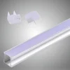 PROFILO IN ALLUMINIO 2 MT INCASSO COPERTURA OPACA PER STRIP LED STRISCE AL-09