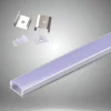PROFILO IN ALLUMINIO 2 MT INCASSO PER STRIP LED CON COPERTURA PLASTICA AL-03