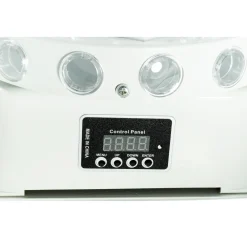 PROIETTORE 8 LED RGBW DISEGNI EFFETTI DISCO ROTANTI DMX 30-40W DISCOTECA DISCO