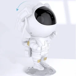 PROIETTORE DI STELLE E GALASSIE ASTRONAUTA LUCE NOTTURNA CON EFFETTI PLANISFERO