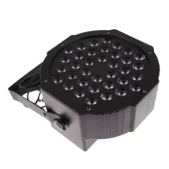 PROIETTORE DMX 512 EFFETTO LUCE FLAT PAR LIGHT RGB ALTA LUMINOSITA 36 LED 36W