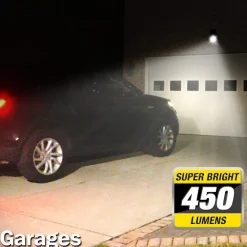 PROIETTORE FARETTO PER ESTERNO A LED 450 LUMEN CON SENSORE MOVIMENTO WIRELESS