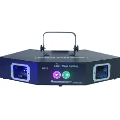 PROIETTORE LASER 4 VIE LIGHT DJ CLUB DISCOTECA EFFETTO LUCE DMX H2-2