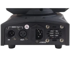 PROIETTORE RGB TESTA ROTANTE DOPPIO LED EFFETTI DISCO DJ LUCE FLASH STROBO FARO