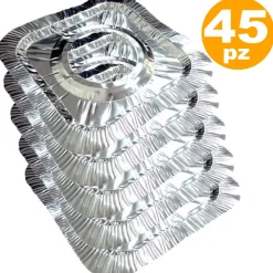 PROTEGGI FORNELLI DA SPORCO E GRASSO IN ALLUMINIO 3 CONFEZIONI DA 15 PEZZI