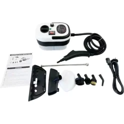 PULITORE A VAPORE MACCHINA PER PULIZIA CASA AD ALTA TEMPERATURA 2500W MULTIFUNZIONALE