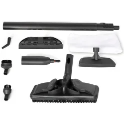 PULITORE A VAPORE MULTIFUNZIONALE A TRAINO 1500 WATT IGIENIZZA PULISCE CASA CON ACCESSORI