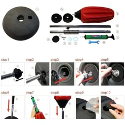 PUNCHING BALL BOXE PALLA BASE ALTO 1,2MT CON GUANTI GUANTONI ADULTI ADOLESCENTI